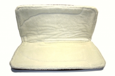 Preview: WEAVER Contoured Wool Felt Pad – Merino Fleece Liner - 32 x 32´´ – 1´´ (35-9329)
