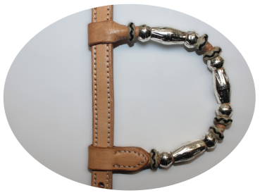 Preview: "EE Tack" Kopfstück - Show - #46426 - MITTEL