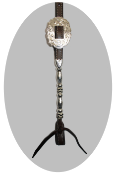 Preview: "EE Tack" Kopfstück - Show - #46426 - DUNKEL