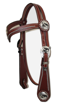 "SST" Kopfstück - Show - V-Stirnband - 12644-Mtl