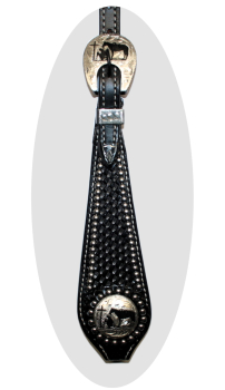 "SST" Kopfstück - Show - V-Stirnband - BLACK - 12644-Blk