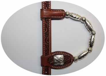 Preview: "SN Tack" Kopfstück - Doppeleinohr - Show - HS085