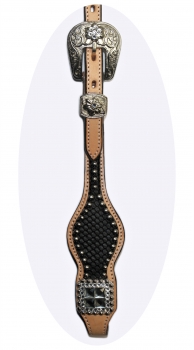 Preview: "SN Tack" Kopfstück - Doppeleinohr - Show - HS159