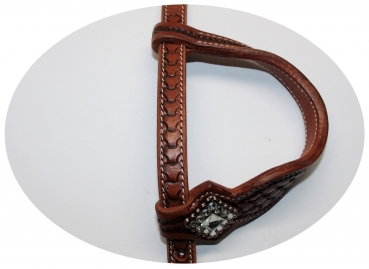 Preview: "SN Tack" Kopfstück - Doppeleinohr - Show - HS160