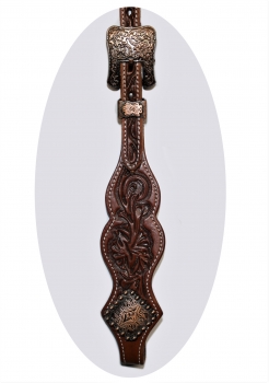 Preview: "SN Tack" Kopfstück - Doppeleinohr - Show - HS161