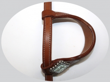 Preview: "SN Tack" Kopfstück - Doppeleinohr - Show - HS163