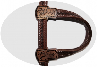 Preview: "SN Tack" Kopfstück - Doppeleinohr - Show - HS168