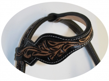 Preview: "SN Tack" Kopfstück - Doppeleinohr - Show - HS-SET040