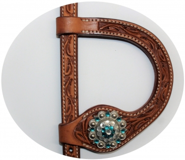 Preview: "SN Tack" Kopfstück - Doppeleinohr - Show - HS005