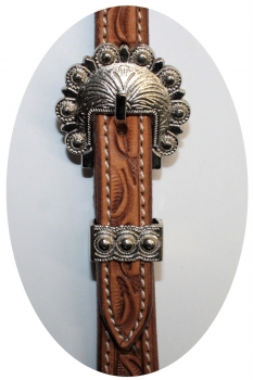 Preview: "SN Tack" Kopfstück - Doppeleinohr - Show - HS005