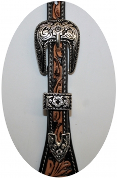 Preview: "SN Tack" Kopfstück - Doppeleinohr - Show - HS007