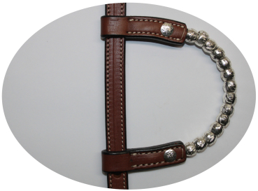 Preview: "EE Tack" Show Kopfstück - Doppeleinohr - #30002