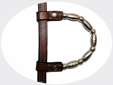 Preview: "EE Tack" Show Kopfstück - Doppeleinohr - #41230