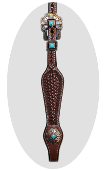 Preview: "EE Tack" Show Kopfstück - Fut. Stirnband - N-1079