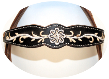 Preview: "EE Tack" Show Kopfstück - Stirnband - S-2543