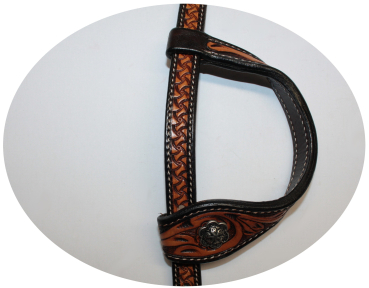 Preview: "EE Tack" Show Kopfstück - Einohr - PC-1212