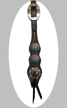 Preview: "EE Tack" Show Kopfstück - Stirnband - PH-6550