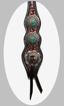 Preview: "EE Tack" Show Kopfstück - Stirnband - PH-6550