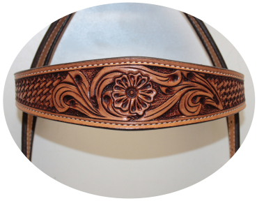 Preview: "EE Tack" Show Kopfstück - Stirnband - 3522