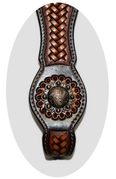 Preview: "EE Tack" Show Kopfstück - Stirnband - L-198