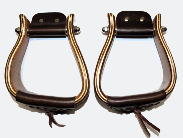 Preview: Premium Holzsteigbügel - Angled / Offset - JKST68-3