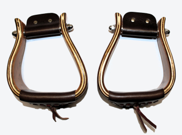 Preview: Premium Holzsteigbügel - Angled / Offset - JKST68-3