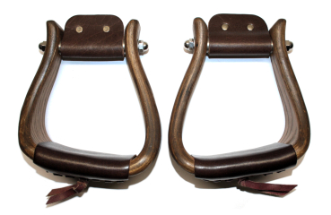 Preview: Premium Holzsteigbügel - Angled / Offset - JKST79-3