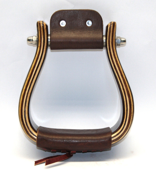 Preview: Premium Holzsteigbügel - Flat Bottom - 2´´ - JKST18-2