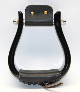 Preview: Premium Holzsteigbügel - Flat Bottom - 2´´ - JKST48-2