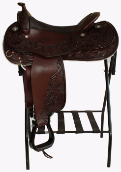IN STOCK !!   "Dirk´s Custom Saddles"  - Premium Reining Saddle - 16,5´´ (Made in Germany) - Kopie