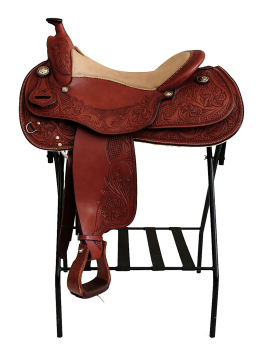 IN STOCK !!   "Dirk´s Custom Saddles"  - Premium LADY Reining Saddle - 15,5´´ (Made in Germany)