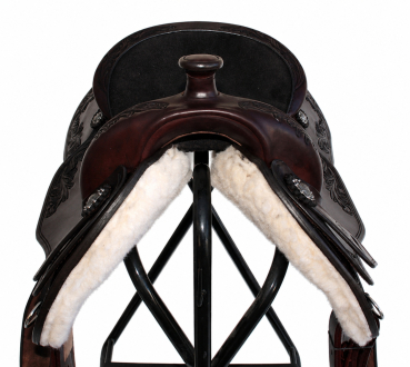 IN STOCK !!  "Dirk´s Custom Saddles"  - Premium Reining Saddle - 16,5´´ (Made in Germany)