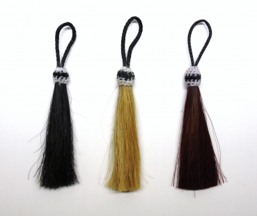 Horse Hair Tassel - EINFACH / SINGLE - verschiedene Farben