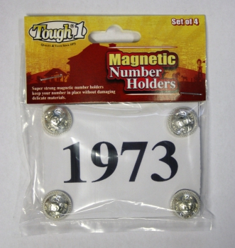 Preview: Silver Concho Number Set (4 Stück) - #11-012