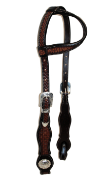 "EE Tack" Show Kopfstück - Einohr - N-665