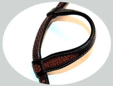 Preview: "EE Tack" Show Kopfstück - Einohr - N-665