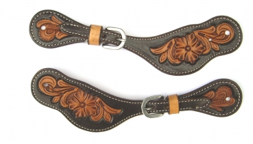 "EE Tack" Sporenriemen - US Leder - L-142