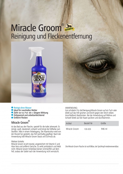 Miracle Groom - 946ml Sprayer