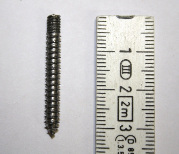 Holzschraube mit Gewinde für Conchos