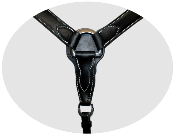 "BCL" Breast Collar - BLACK