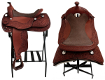 IN STOCK !!   "Dirk´s Custom Saddles"  - Premium Reining Saddle - 16,5´´ (Made in Germany)